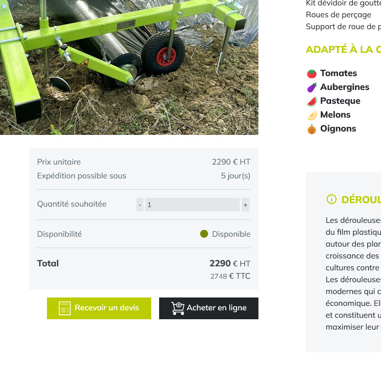 Machines Agricoles Elatec PPAM